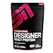 Produktbild ESN Designer Whey Protein Strawberry Milk Shake Big Pack  Eiweißpulver reich an essentiellen Aminosäuren (EAAs)  Sehr gut löslich  83 Portionen  2500g  Hergestellt in Deutschland