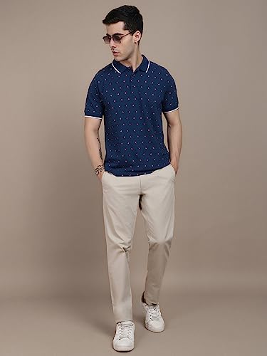 Image of Dennis Lingo Printed Polo Tshirt for Men