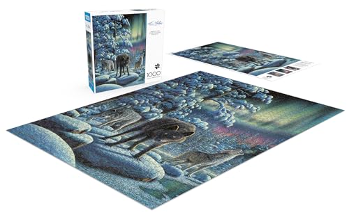 Buffalo Games - Rivers of Light - Rompecabezas de 1000 piezas para adultos | Arte de Kim Norlien, Hecho en EE.UU., Cartón reciclado, Tamaño terminado 26.75 x 19.75 pulgadas, Incluye póster, Arte para enmarcar, Ideal para regalo miniatura 4