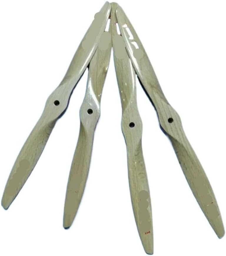 1 Pcs Beech 20/21/22/23 Inch Forward(CCW) and Reverse(CW) Propellers for Oil-Powered Model Aircraft Fixed Wing(1pcs 21x10 CCW)