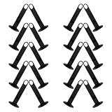 Toyvian 20pcs Soccer Training Disc Cone Holder Stable Plastic Base, Football Cone Storage Rack for Outdoor