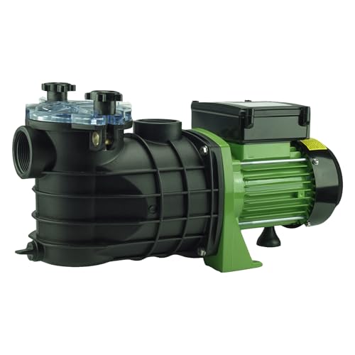 TRUTZHOLM Schwimmbadpumpe Poolpumpe Filterpumpe Umwälzpumpe Pumpe 550W 10.000 l/h oder 800W 15.000 l/h für Pools mit 30.000 Litern oder 45.000 Litern (550W / 10m³l/h)