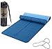 Esterilla Yoga Esterilla Pilates Antideslizante, 6mm Alfombrilla de Yoga con Línea Corporal, Ecológicos TPE Esterilla Deporte con Correa y Bolsa de Malla, Yoga Mat para Pilates Yoga Fitness 183x61cm