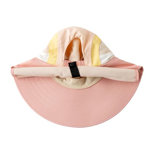 Jastore Kids Sun Hats with Neck Flap UPF 50+ UV Protection Wide Brim Boys Girls Fishing Hat Beach Sun hat4