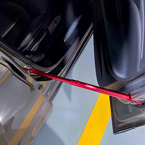 FOSHIO Einstellbar Tailgate Stand Frischluft Heckklappen Aufsteller Requisiten Stange Heckklappen Aufsteller Federbein Kofferraumklappen Motorhauben Türstützstange