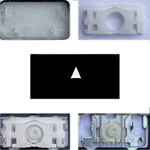 Dolphin.dyl(TM Replacement Individual Key Keyboard for US Retina Display Pro A1425 A1502 A1398 A1466 Replacement Key Keyboard (Old Version, up/Down Arrow)