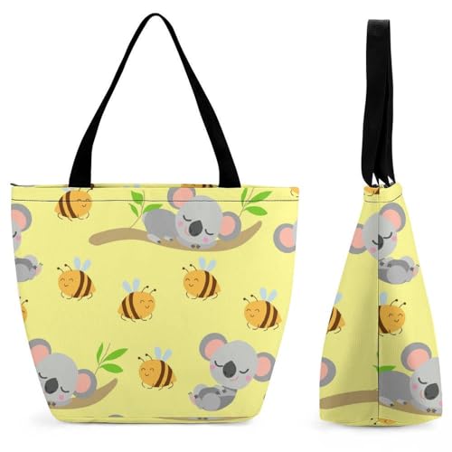 Sac à main pour femme imprimé abeilles dimensions 28.5x18x32.5cm