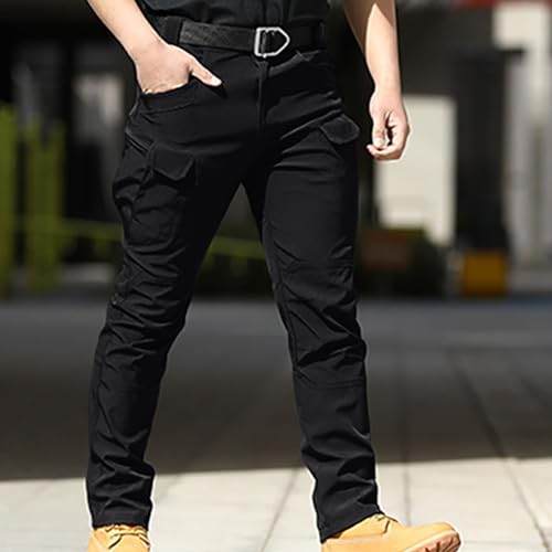 Men's Military Tactical Cargo Pants 2025 Ripstop Stretch Relaxed Fit Trousers Outdoor Hiking Pants with Multi Pockets3