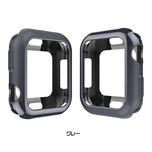 Amazon.co.jp: Apple Watch Series4 ケース/カバー メッキ 44mm TPU  