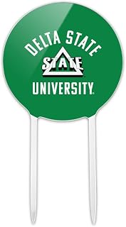 Acrylic Delta State Statesmen Cake Topper Party Decoration for Wedding Anniversary Birthday Graduation