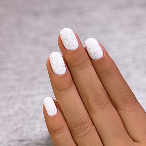 Image of ILNP Liberty - Creamy White Speckled Nail Polish