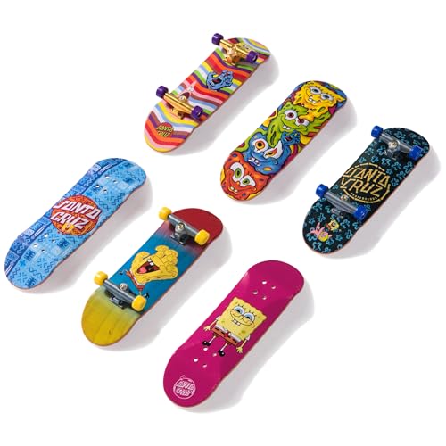 Tech Deck Spongebob Sk8shop Fingerboard Bonus Pack Mini Skateboards Personnalisables À Collectionner Jouets Pour Enfants À Partir De - vue 8