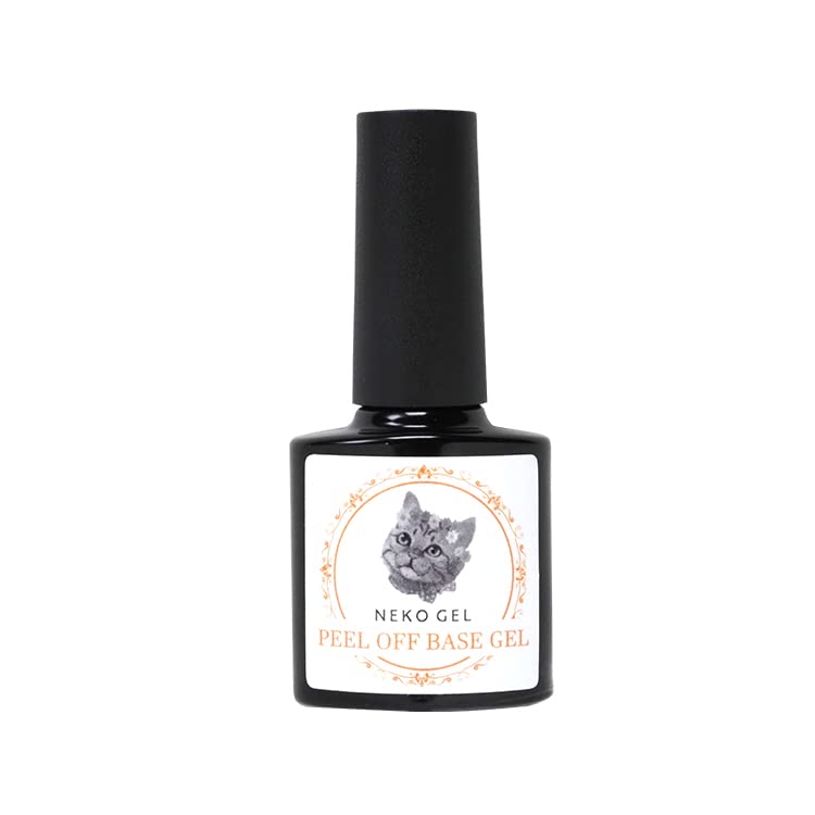 Amazon | ネコジェル ピールオフベースジェル 8ml 化粧品登録済 爪を