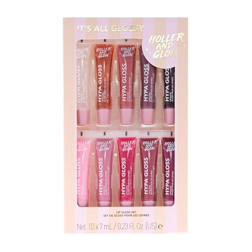Holler And Glow Limited Edition It's All Glossy Lip Gloss Set, Va...