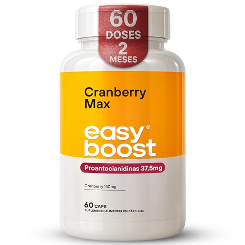 Cranberry Max Easy Boost Proantocianidinas 37,5mg 60 Caps