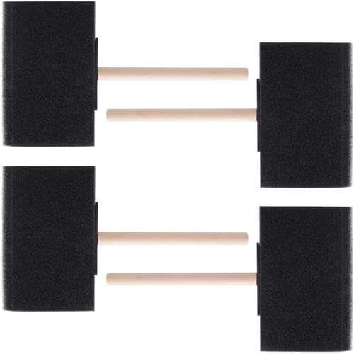 Winsyison Schaumstoffpinsel, 4 Stück