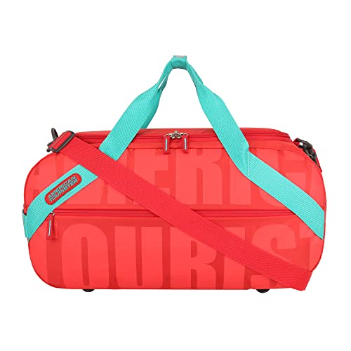 Image of American Tourister PIXO Polyster Duffle Bag for Travel | Bag for Travelling with Detachable & Adjustable Shoulder Strap