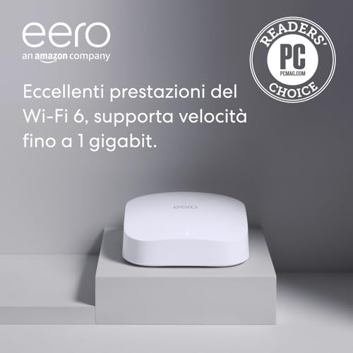 Sistema di router Wi-Fi 6 mesh Amazon  Pro 6 | Hub per Casa Intelligente Zigbee integrato | Copertura fino a 190 m² | Confezione da 1 - Powerline - Immagine 6