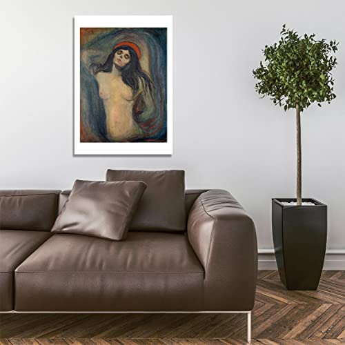 Affiche d'archivage mat Edvard Munch Madonna poster déco murale salon sans cadre - 5