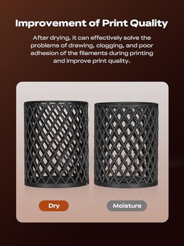 Image of Creality Filament Dryer Box Pro 2026, SpacePi SE Upgraded 65 PTC Heating with Fan, Dust & Moisture-Proof Storage, 3D Printer Filament Spool Holder, Dehydrator for 1.75mm /2.85mm PLA PETG ABS TPU