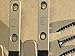 Creative Displays Flatiron Tan Colored Gun Rack Shotgun Hooks Rifle Hangers Sword Archery Bow Felt Lined Wall Mount Storage (Handmade in The U.S.A.)
