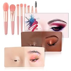 Makeup Practice Half Face Black+Yellow