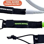 SIXPACK ACTION Pioneering Surf Leash, 5ft/6ft/7ft/8ft/9ft Comp Pro Surfboard Leash with 360-Degree Integral Molding Cuff Providing Maximum Durability, Flexibility and Comfort - Image 5