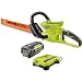 Ryobi 40-Volt Cordless Hedge Trimmer 24" includes Lithium-Ion Battery plus Charger