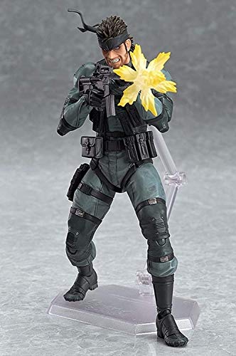Midae Video Game Metal Gear Solid 2: Sons Of Liberty Solid Snake Action Figure 15Cm Hight Game Character Snake Pvc Figure Toy - Anime Fans Lovers Desktop Decoration #TOP3