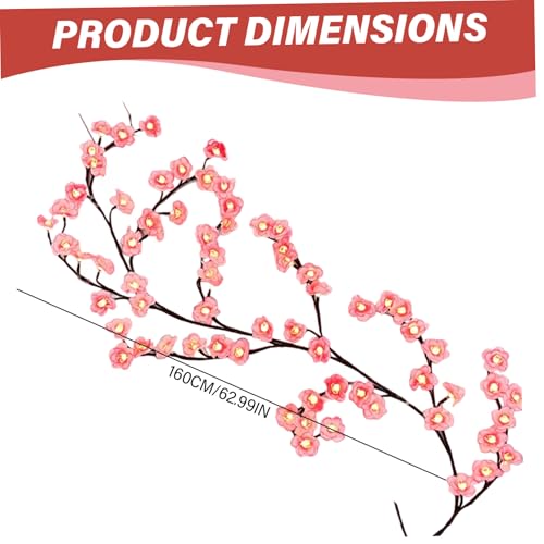 Branches d'arbre à LED télécommandées avec 8 modes d'éclairage féerique - 6