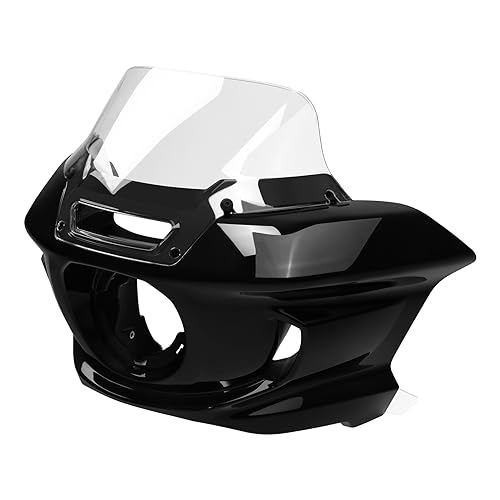 Image of TCMT Motorcycle Headlight Fairing 7 inch Clear Windshield Fit For Harley Low Rider ST FXLRST 2022-2025 Low Rider El Diablo FXRST 2022