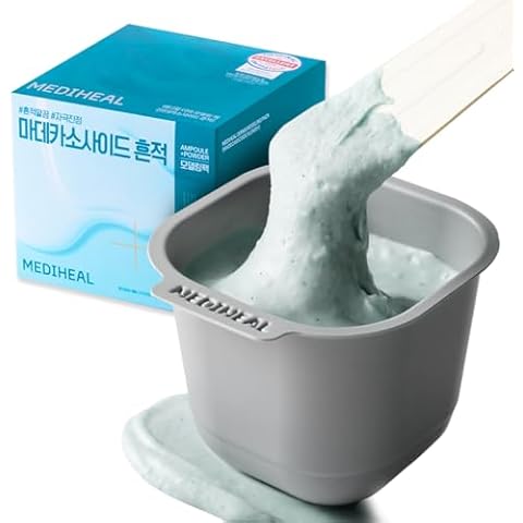 Mediheal Derma Modeling Pack (Madecassoside) - Relieving Blemish Marks For Clear Skin - Easy DIY Home Spa Kits, Hydrating Icy Jelly Mask For Skin Refreshment Cover
