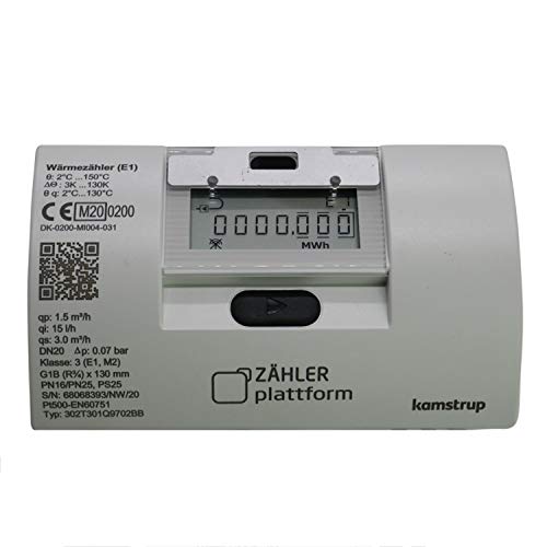 ZÄHLER plattform Ultraschall Wärmezähler MULTICAL® 303 Eichung 2026 Qn 1,5 m³/h, BL...