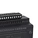 PLC Control Programmable Logic Controller, DC24V PLC Control Board 16 Inputs and Outputs 24V DC Power Supply Industrial Control Board with RS232, RS485 Communicating Ports