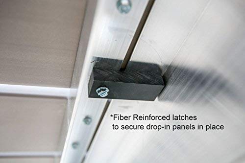 Tommy Docks Complete Dock Package - 12 Ft T-Style - Aluminum Frame With Cedar Decking - Normal Duty Stationary Boat Dock Hardware Kit #TOP3