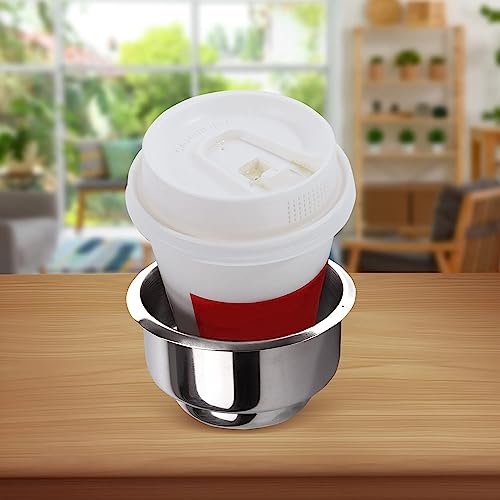 GSE Stainless Steel Cup Holder, Drop-in Cup Holder (Dual Size, 2-Pack) by GSE Games & Sports Expert - Image 5