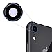 iPhone 6/6S Camera Lens Replacement: Space Gray/Black Ring Cover Set by MMOBIEL