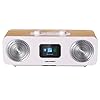 Blaupunkt IR50DAB Radio Internet Digital White Wood
