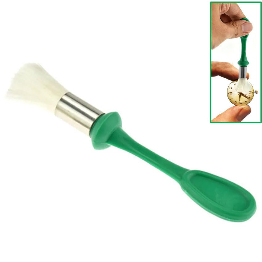 Bergeon Rodico 6033 Watch Cleaner Removes Dity and Oil & Nylon Bristle Brush