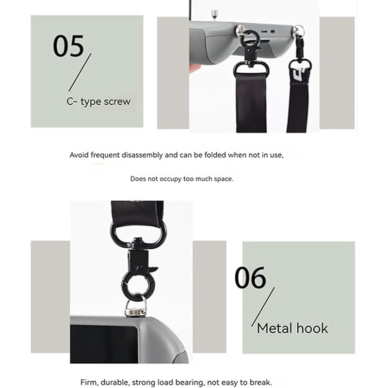 Image of ZORBES Smart RC Neck Strap for Air 3S, Mini 4 Pro, Mavic 3 Quick Release