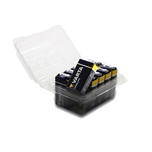 9V Block Longlife 4122 Batterie MN1604 6LR61 Alkaline 9 V in 10er Box (10er Set)
