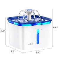 Veken Innovation Award Winner 95oz/2.8L Cat Water Fountain, C1 Classic — image 8