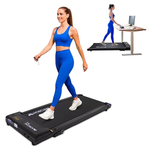 Mobiclinic®, Cinta de Correr, hasta 8 km/h, Pantalla Digital, Control Remoto, Amortiguación, Apagado Automático, Compacta, Cinta de Andar para Hogar y Oficina, Andy