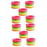 Milisten 2 Ensembles Anneaux De Lancer Colorés Cerceaux Diamètre Intérieur pour Jeux De...