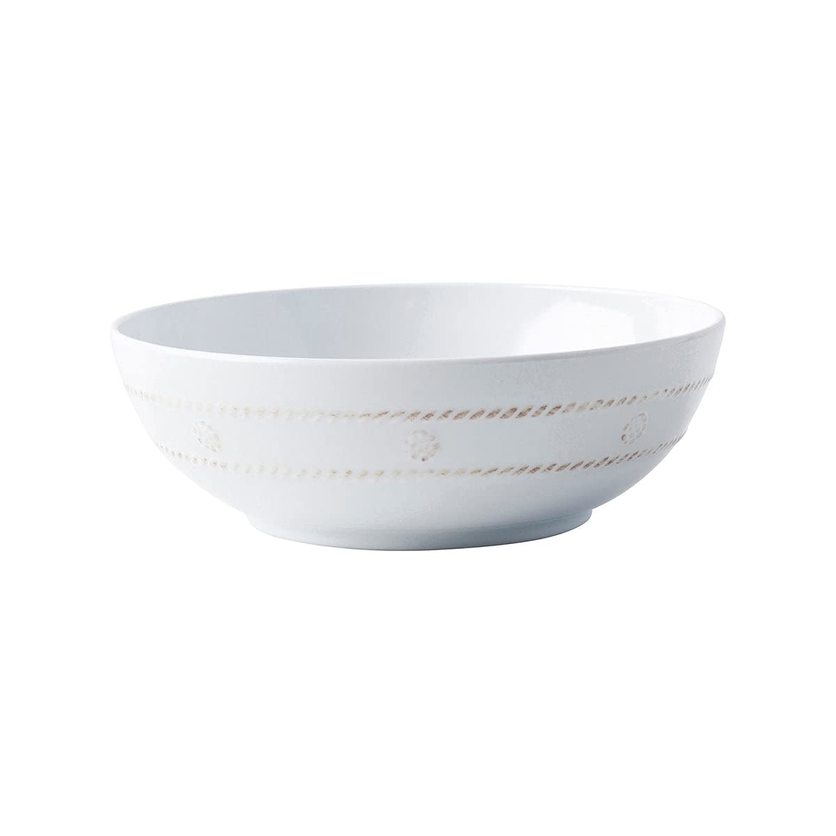Juliska B&T Melamine Whitewash Coupe Bowl