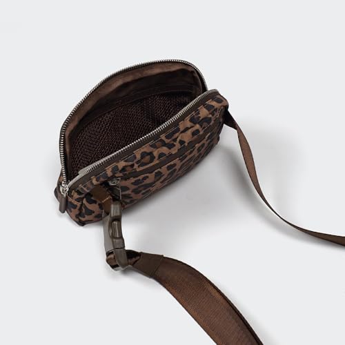 Image of Pander Everywhere Belt Bag for Women, Fashion Waist Packs, Crossbody Bags with Adjustable Strap (Leopard Multi)