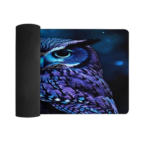 Blue Owl Desk Pad con Base de Goma Tamaño Grande miniatura 3