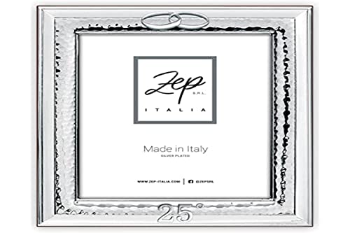 zep srl Cornice PAVIA da Tavolo in Silver Plated NOZZE D'ARGENTO per...