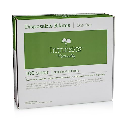 Intrinsics Disposable Spa Bikinis – White Briefs (100 Count), Universal Size Non-Woven Panties for Waxing, Spray Tanning, Massage, Sauna, and Esthetician Spa Treatments4
