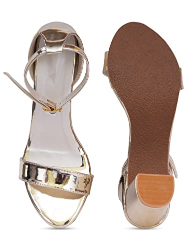 Image of Misto Women's and Girl's Formal Casual Suede Leather Block Heel Sandal